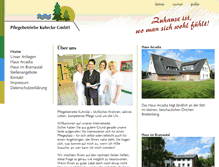 Tablet Screenshot of pflegebetriebe-kuhrcke.de